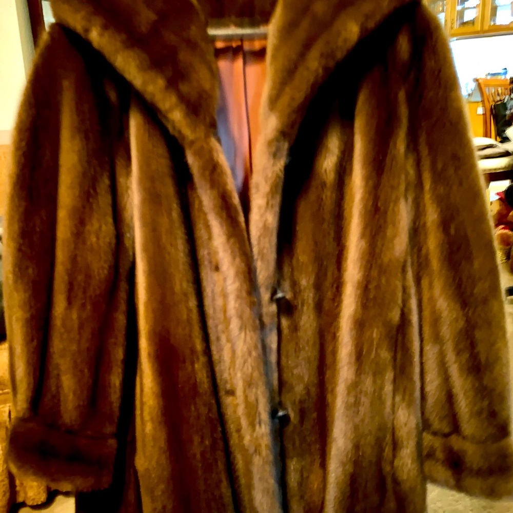 Tissavel for Country Pacer Faux Fur Coat